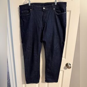 Peter Millar Crown Crafted Denim Jeans, Dark Indigo Blue, 40x29, EUC